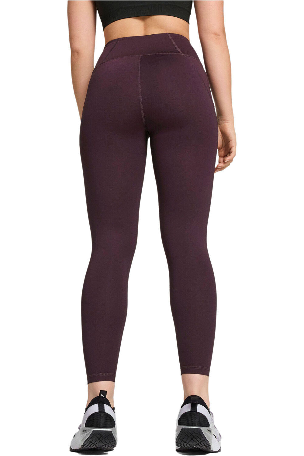 Puma pantalones y mallas largas fitness mujer Favorite FOREVER Hig vista trasera