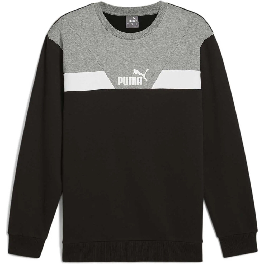 Puma sudadera hombre PUMA POWER Colorbloc vista frontal