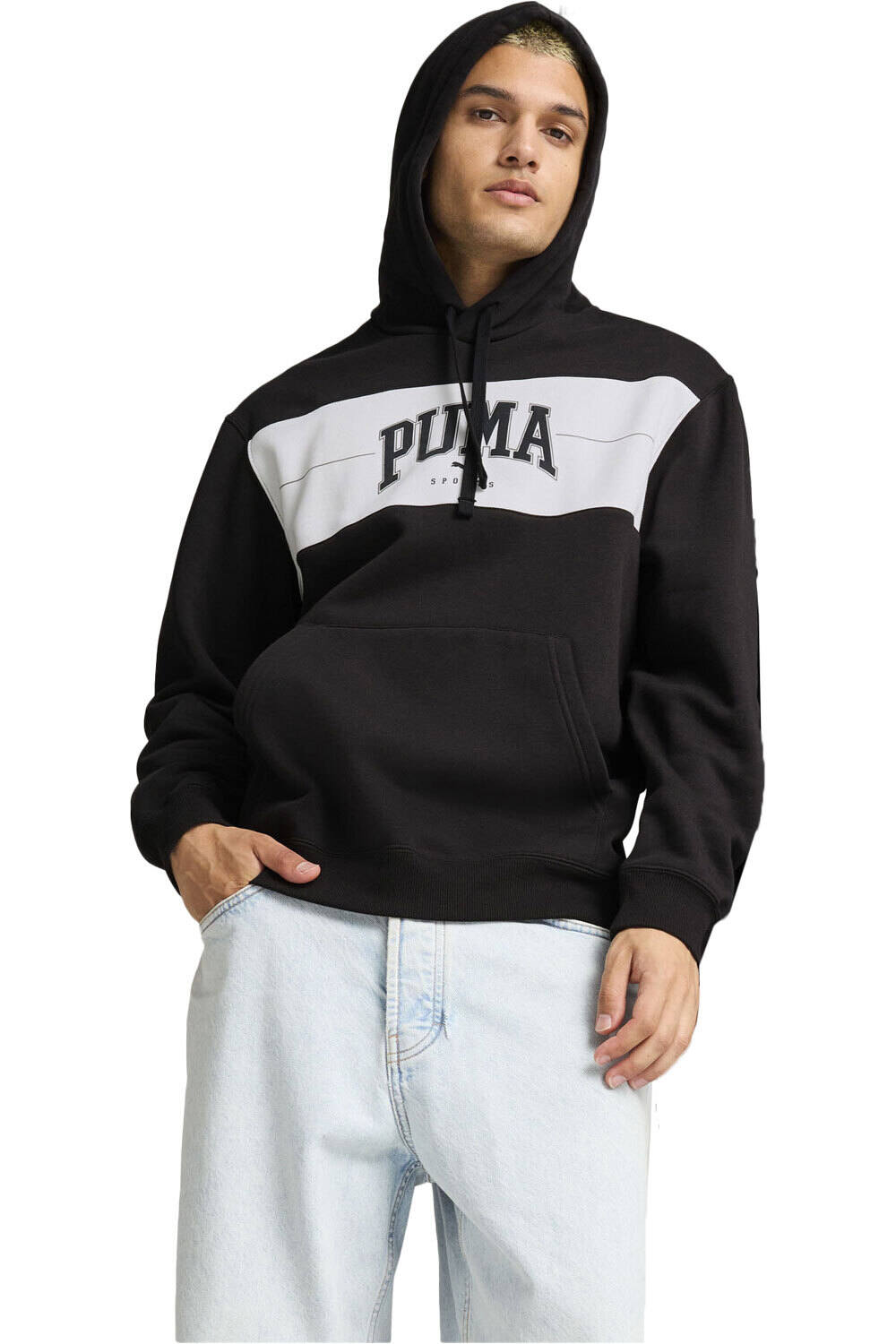 Puma sudadera hombre PUMA SQUAD Hoodie FL vista frontal