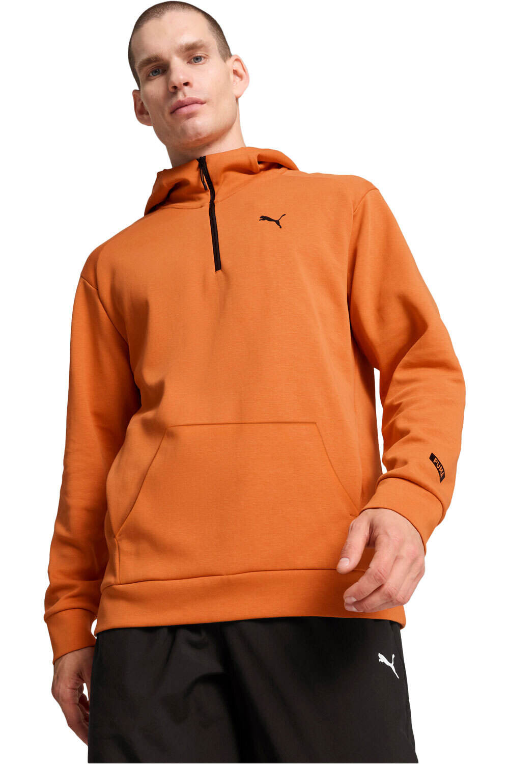 Puma sudadera hombre RAD/CAL Hooded Half vista frontal