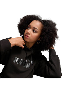 Puma sudadera mujer ESS+ ANIMAL Hoodie F vista detalle