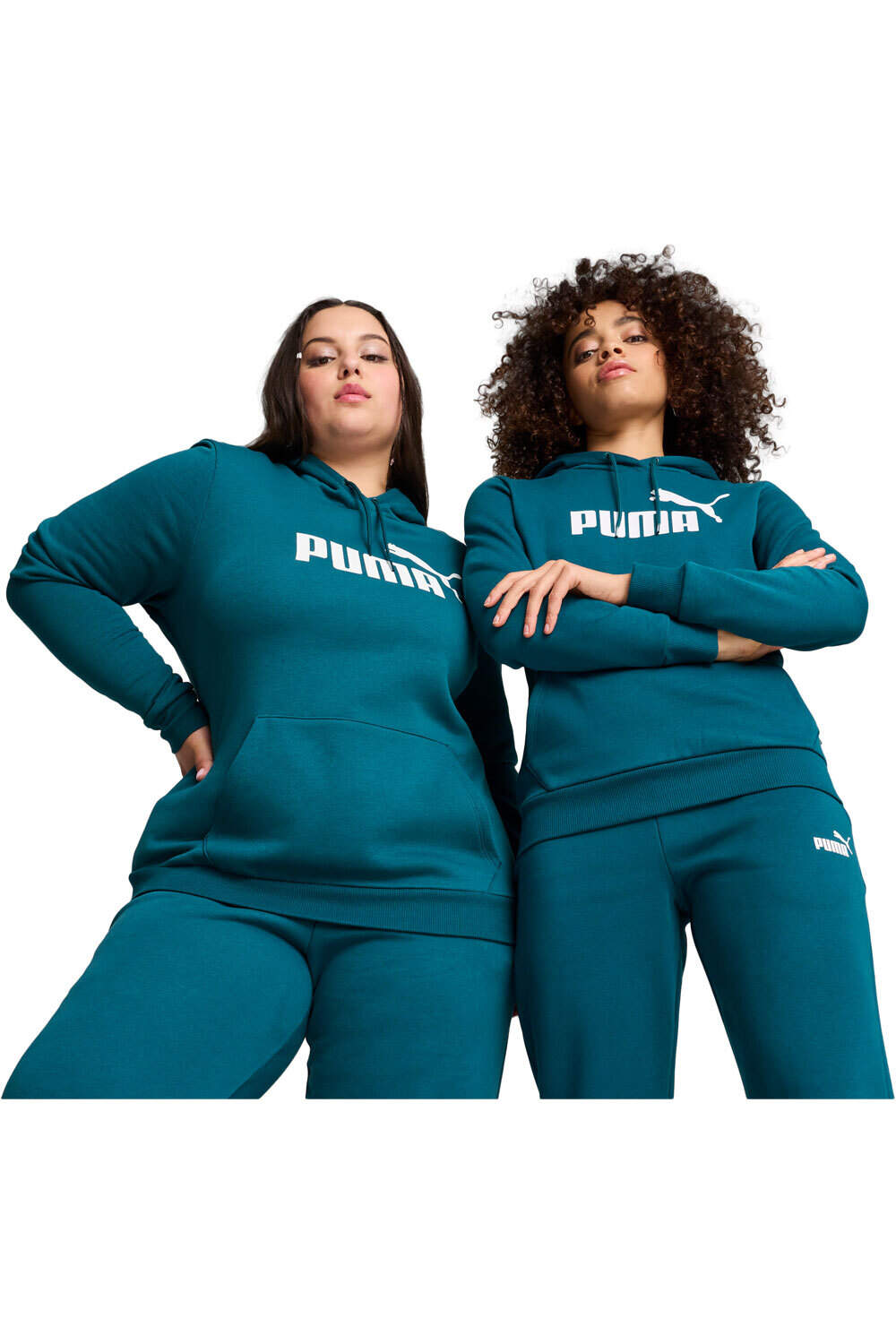 Puma sudadera mujer ESS Logo Hoodie FL vista frontal