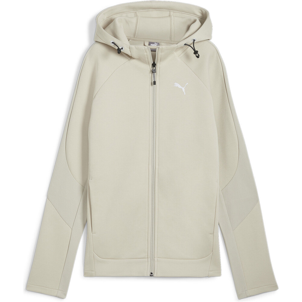 Puma sudadera mujer EVOSTRIPE Full-Zip H vista frontal