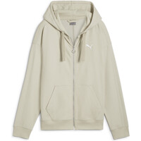 Puma sudadera mujer HER Full-Zip Hoodie vista frontal