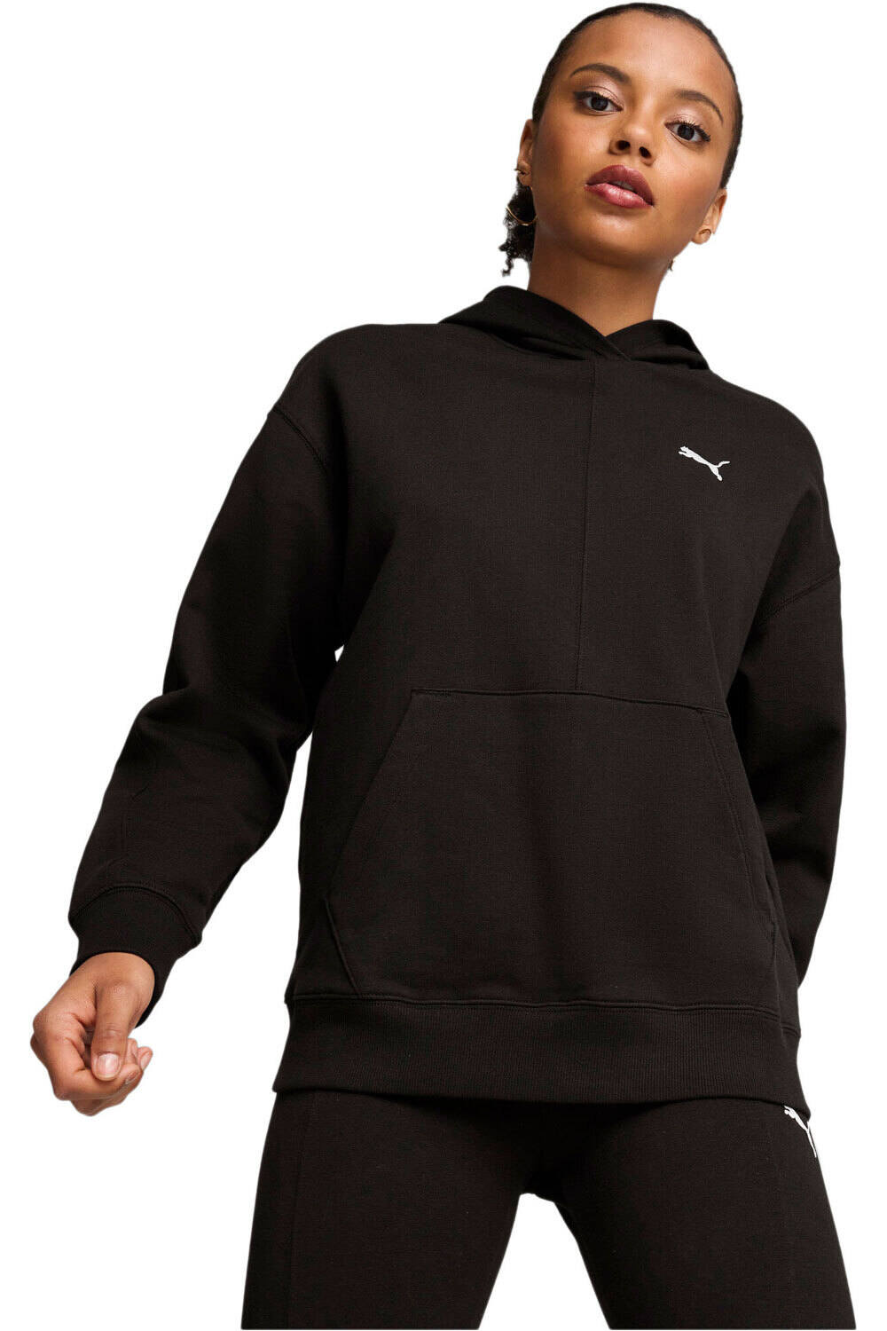 Puma sudadera mujer HER Hoodie TR vista frontal