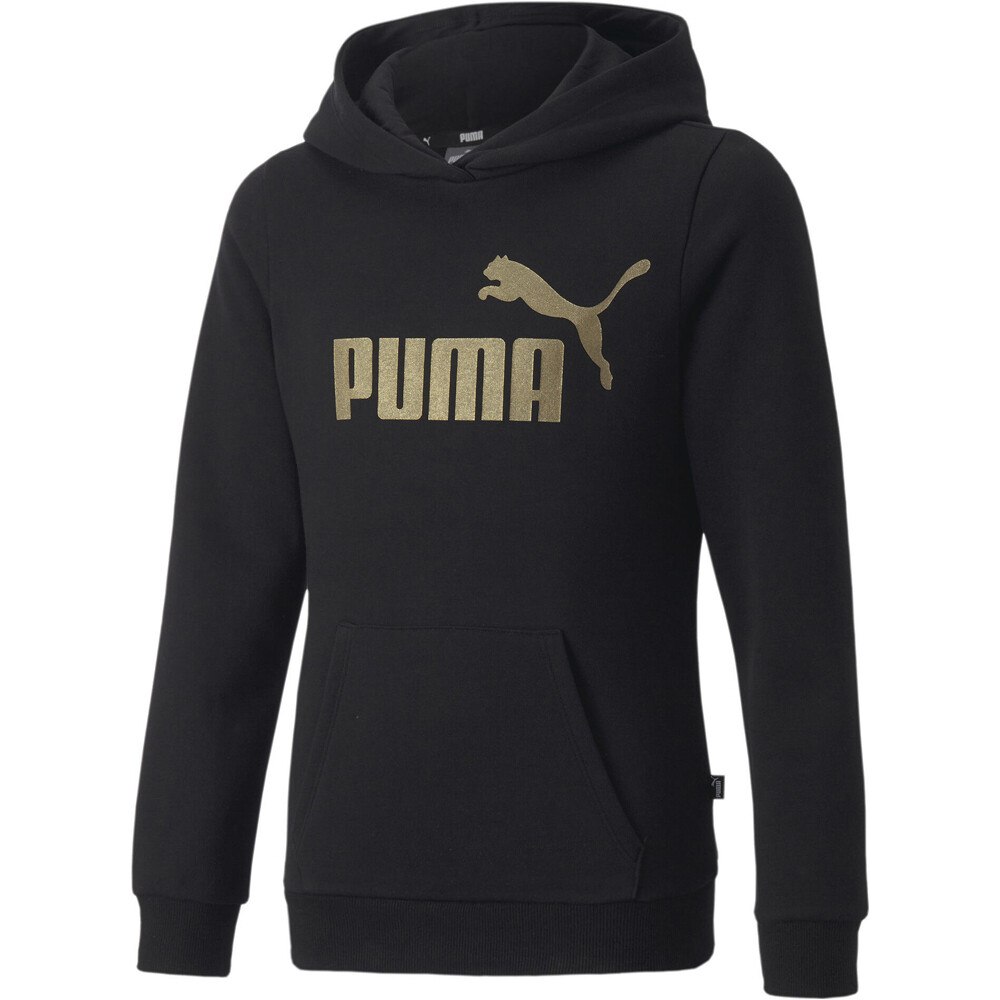 Puma sudadera niña ESS+ Logo Hoodie FL vista frontal