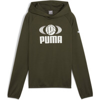 Puma sudadera niño ACTIVE SPORTS Poly Lightweight Hoodie B vista frontal