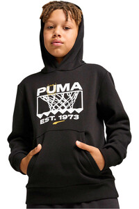 Puma sudadera niño BASKETBALL WINNING S vista frontal