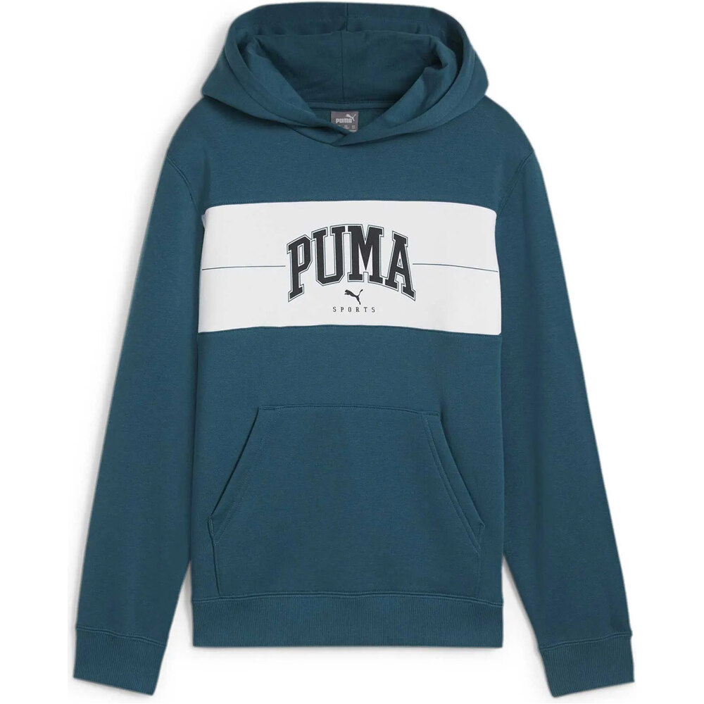 Puma sudadera niño PUMA SQUAD Hoodie FL vista frontal