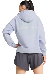 Puma sudaderas deportivas mujer W PUMA x HYROX Cloud vista trasera