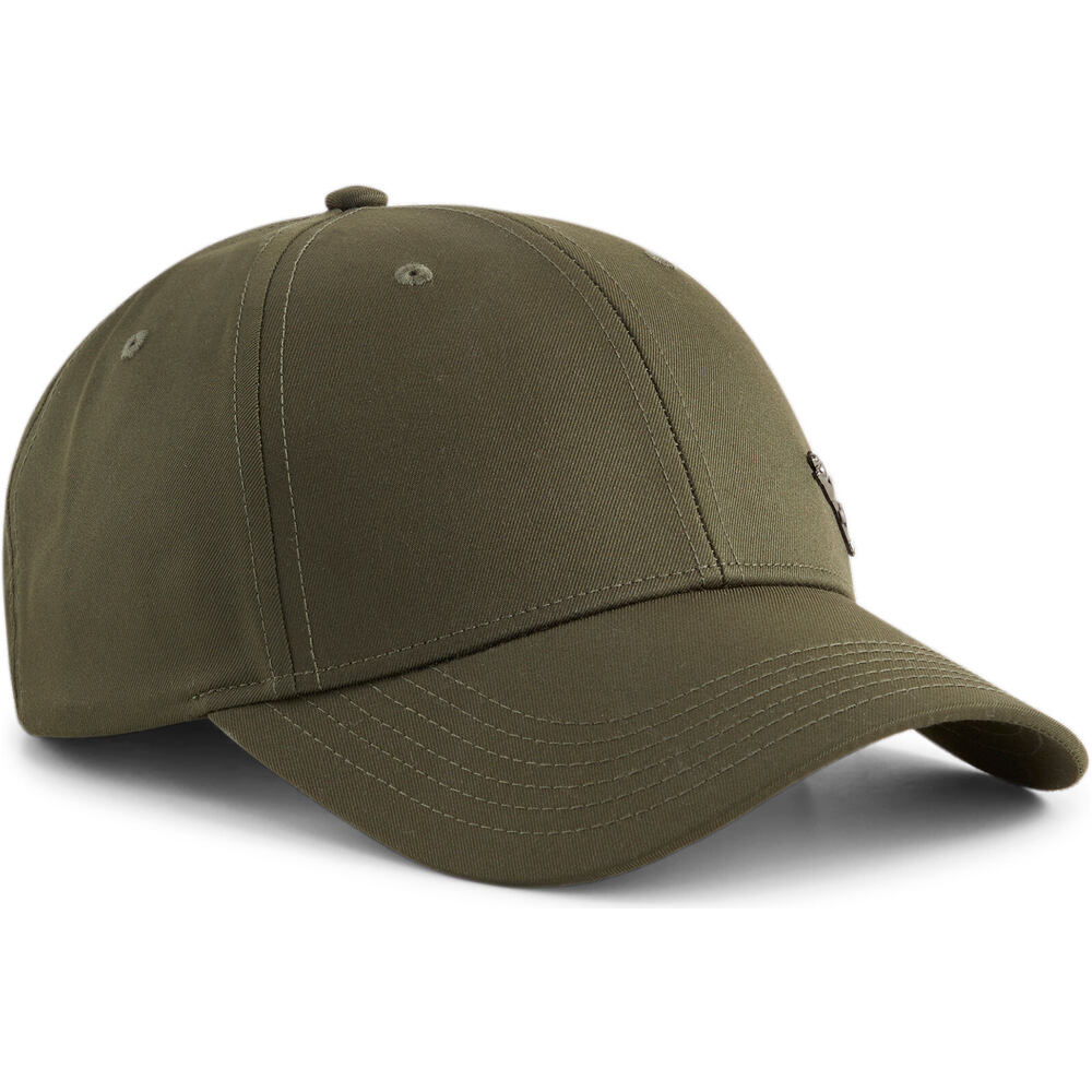 Puma visera lona Metal Cat Cap vista frontal