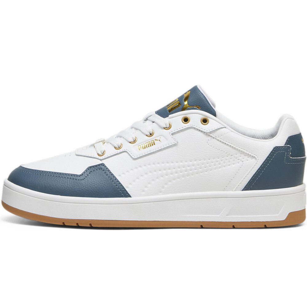 Puma zapatilla moda hombre Court Classic Lux lateral exterior