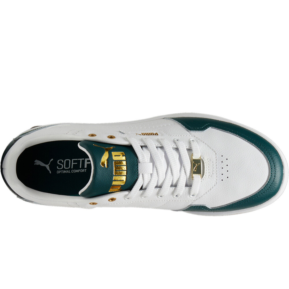 Puma zapatilla moda hombre Court Classic Lux vista superior