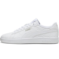 Puma zapatilla moda hombre Puma Smash 3.0 Superlogo lateral exterior