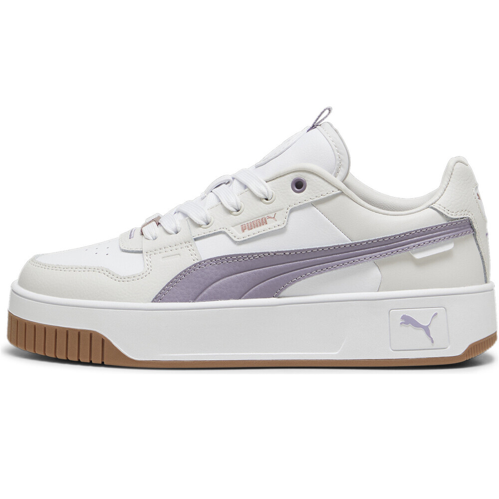 Puma zapatilla moda mujer Carina Street Lux lateral exterior