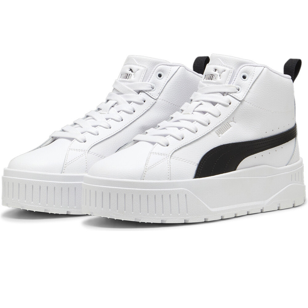 Puma zapatilla moda mujer Karmen II Mid lateral interior