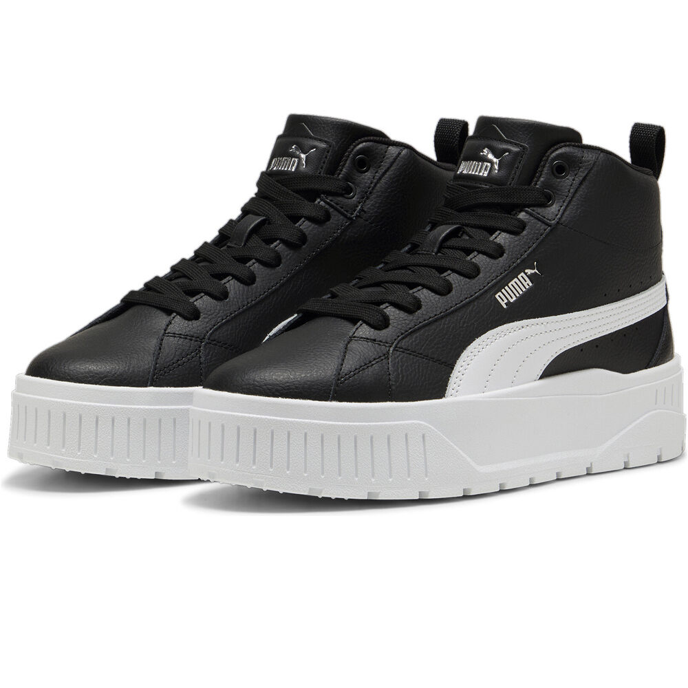 Puma zapatilla moda mujer Karmen II Mid lateral interior