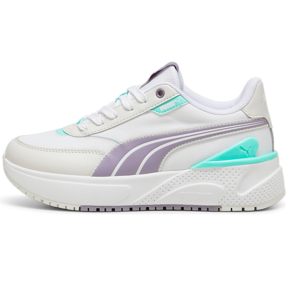 Puma zapatilla moda mujer R78 Disrupt LT lateral exterior