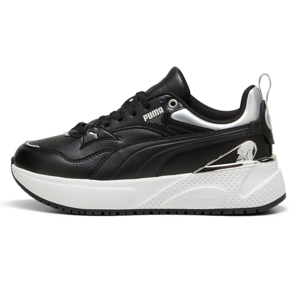 Puma zapatilla moda mujer R78 Disrupt Metallic lateral exterior