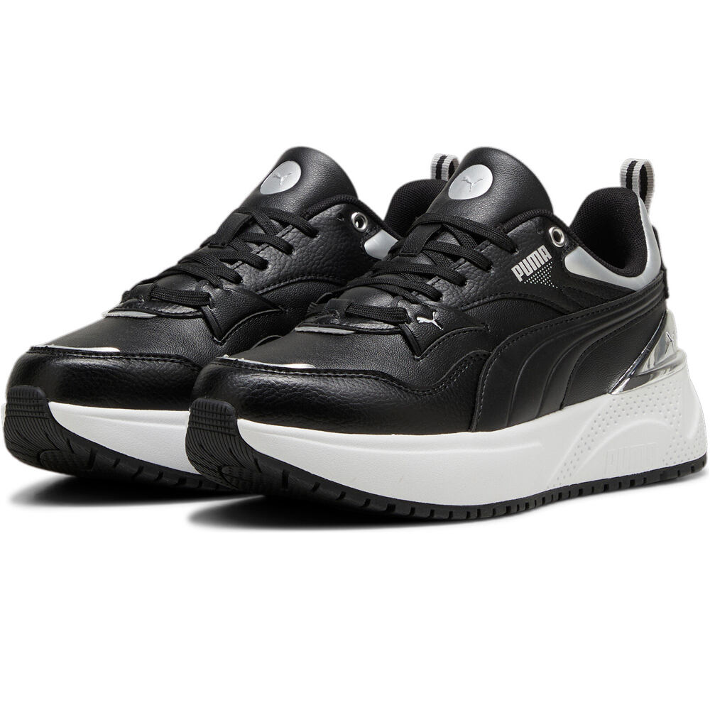 Puma zapatilla moda mujer R78 Disrupt Metallic lateral interior