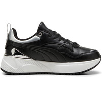 Puma zapatilla moda mujer R78 Disrupt Metallic puntera