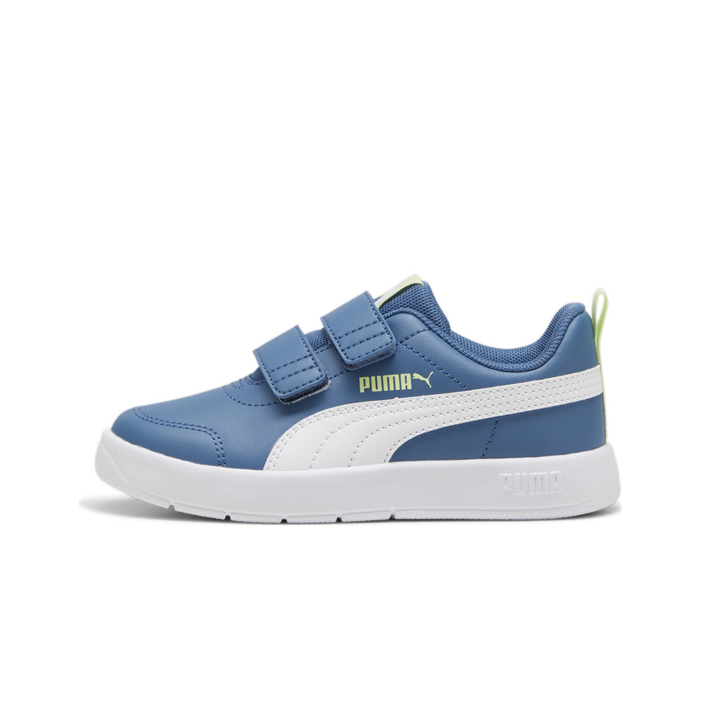 Puma zapatilla moda niño Courtflex V3 V PS lateral exterior