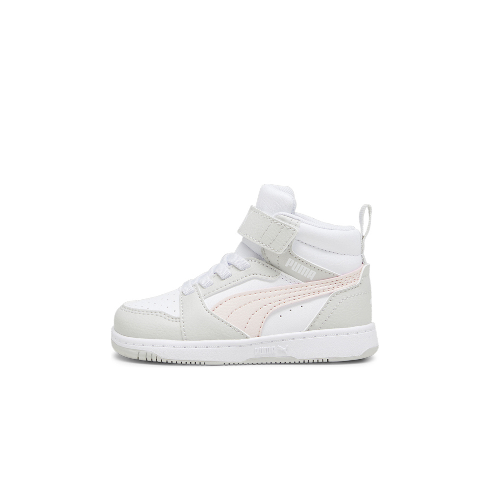 Puma zapatilla multideporte bebe Puma Rebound V6 Mid AC+ Inf lateral exterior