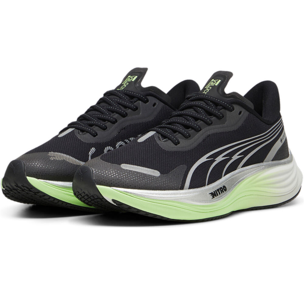 Puma zapatilla running mujer Velocity NITRO 3 GTX lateral interior