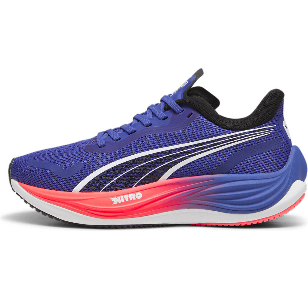 Puma zapatilla running mujer Velocity NITRO 3 Wn lateral exterior