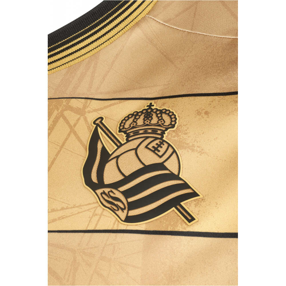 Real Sociedad camiseta de fútbol oficiales niño R.SOCIEDAD 25 A JSY Y vista detalle