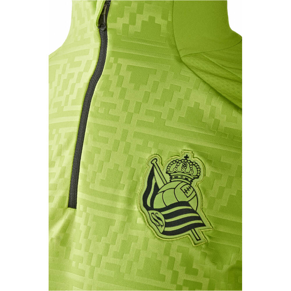 Real Sociedad camiseta entrenamiento niño R.SOCIEDAD 25  PLAYER TRNG 1/4 ZIP TOP JR 03