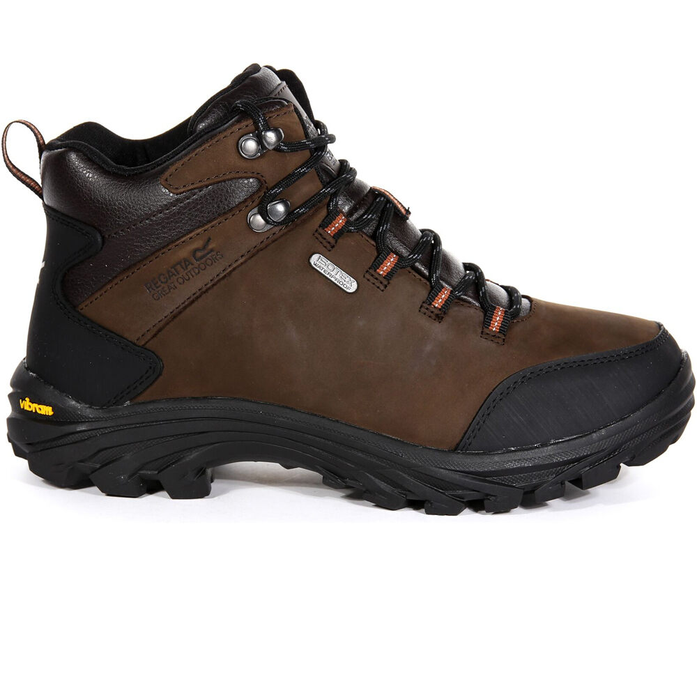 Regatta bota trekking hombre Burrell Leather MA lateral exterior