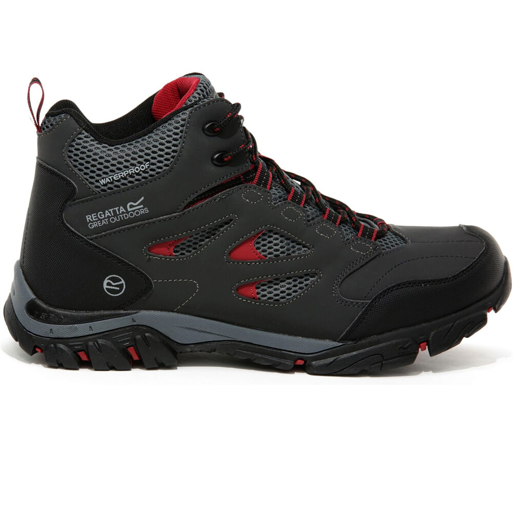 Regatta bota trekking hombre Holcombe IEP Mid GRRO lateral exterior