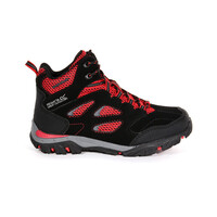 Regatta bota trekking niño Holcombe IEP Jnr NERO lateral exterior