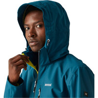 Regatta chaqueta impermeable hombre Bosfield II vista detalle