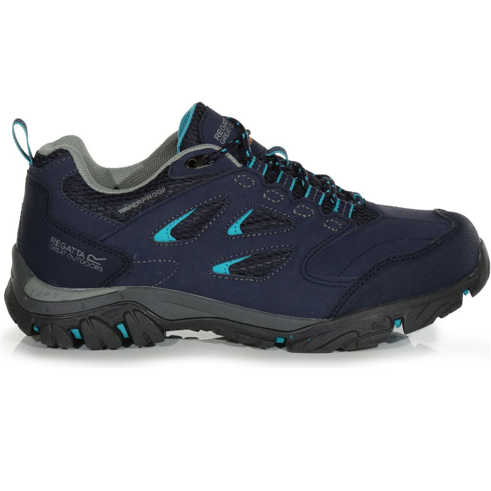 Regatta zapatilla trekking mujer Holcombe IEP Low MN lateral exterior