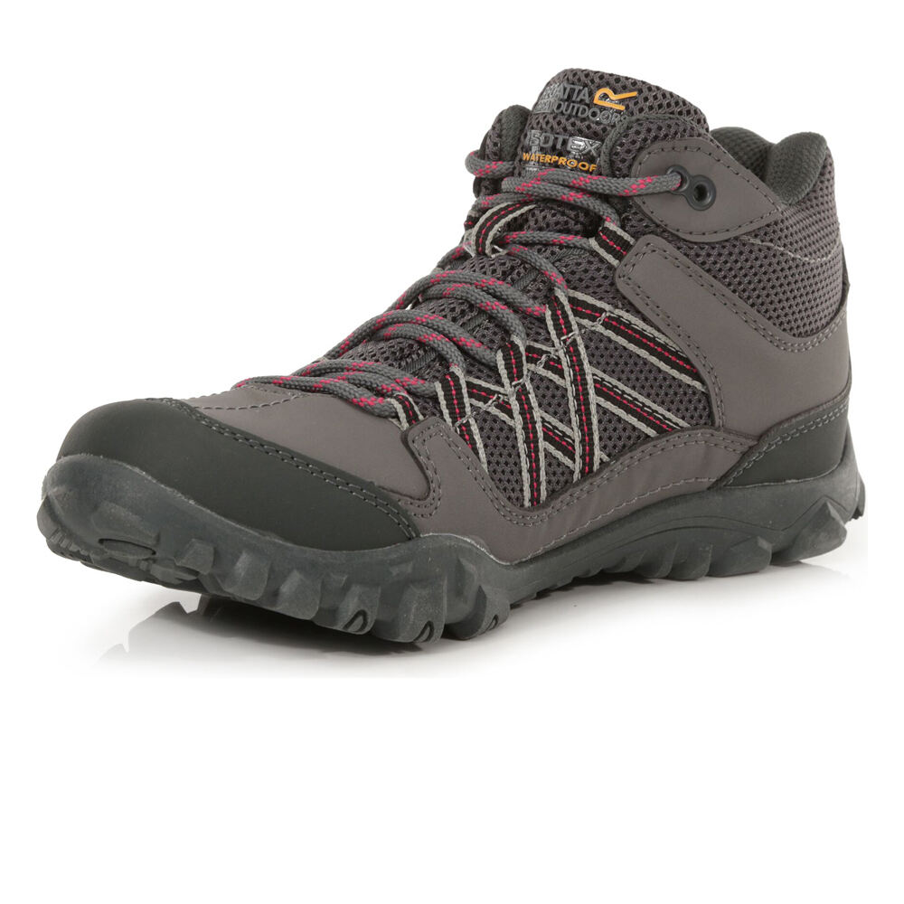 Regatta zapatilla trekking mujer Ldy Edgepoint WP GRRO puntera