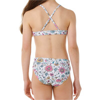 Rip Curl bañador playa niña HIBISCUS HEAT BIKINI -GIRL vista trasera