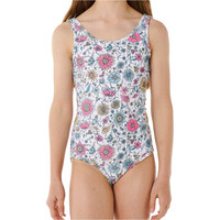 Rip Curl bañador playa niña HIBISCUS HEAT ONE PIECE -GIRL vista frontal