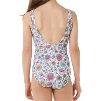 Rip Curl bañador playa niña HIBISCUS HEAT ONE PIECE -GIRL vista trasera