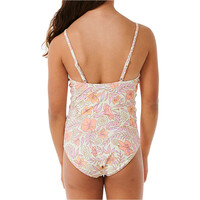 Rip Curl bañador playa niña HIDDEN TROPIC ONE PIECE-GIRL vista trasera