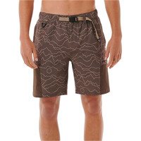 Rip Curl bermudas hombre BOARDWALK SEARCH CARGO VOLLEY vista frontal