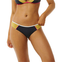 Rip Curl braga bikini HIBISCUS HEAT SPLICE CHEEKY vista frontal