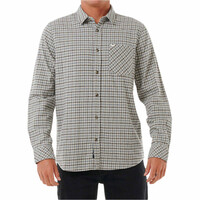 Rip Curl camisa manga larga hombre CLASSIC SURF CHECKED IN FLANNE vista frontal