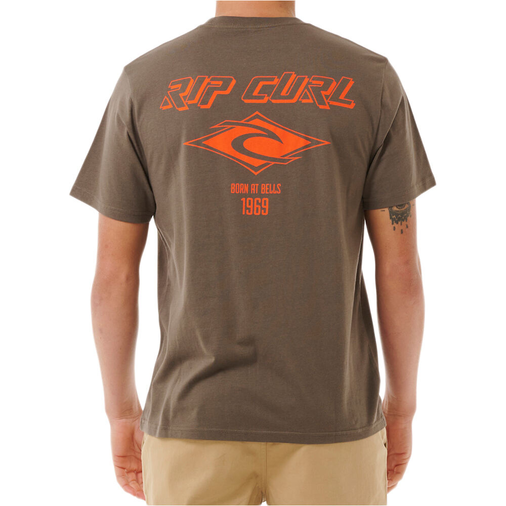 Rip Curl camiseta manga corta hombre FADE OUT ICON TEE vista detalle