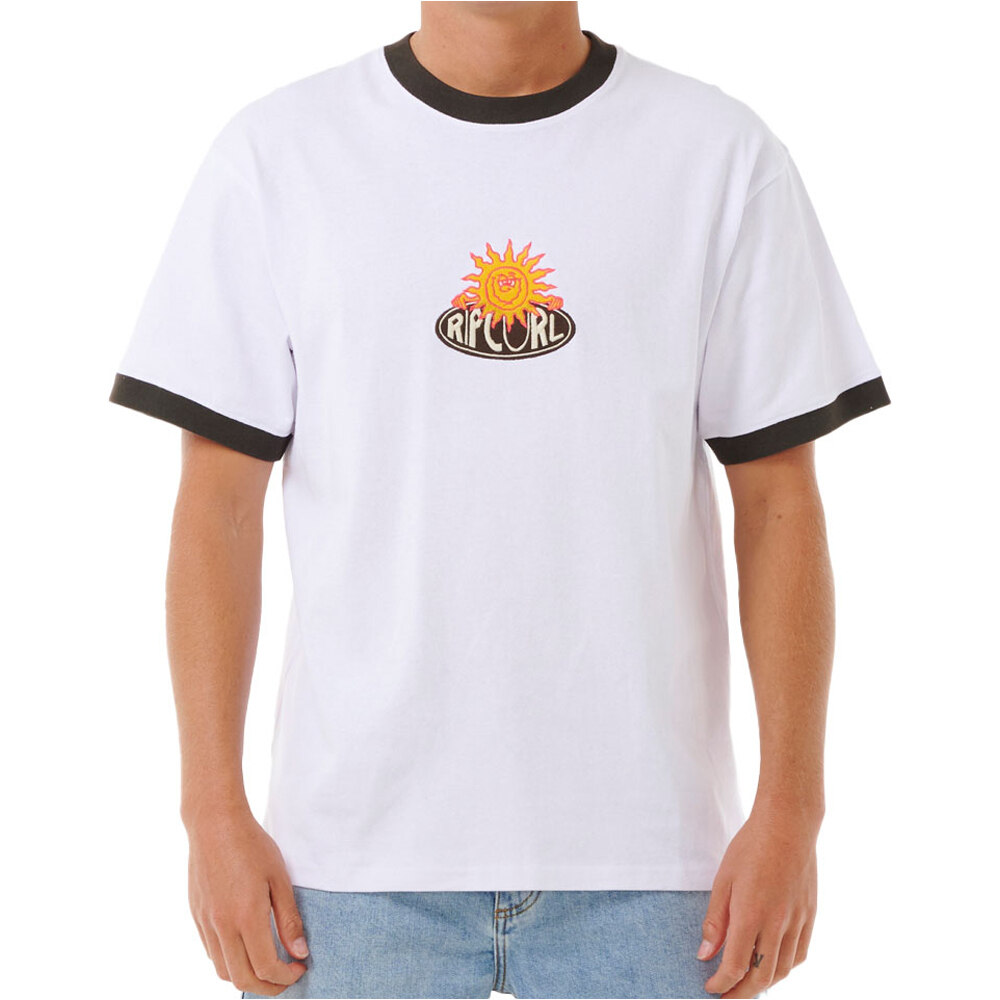 Rip Curl camiseta manga corta hombre HOLIDAZZED TEE vista frontal