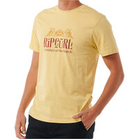 Rip Curl camiseta manga corta hombre HORIZON TEE vista trasera