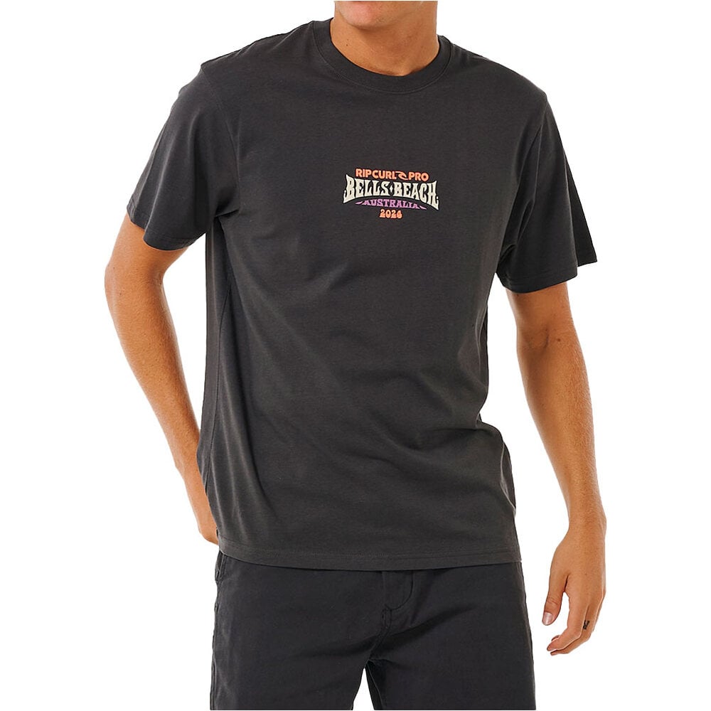 Rip Curl camiseta manga corta hombre RIP CURL PRO 24 LOGO TEE vista frontal