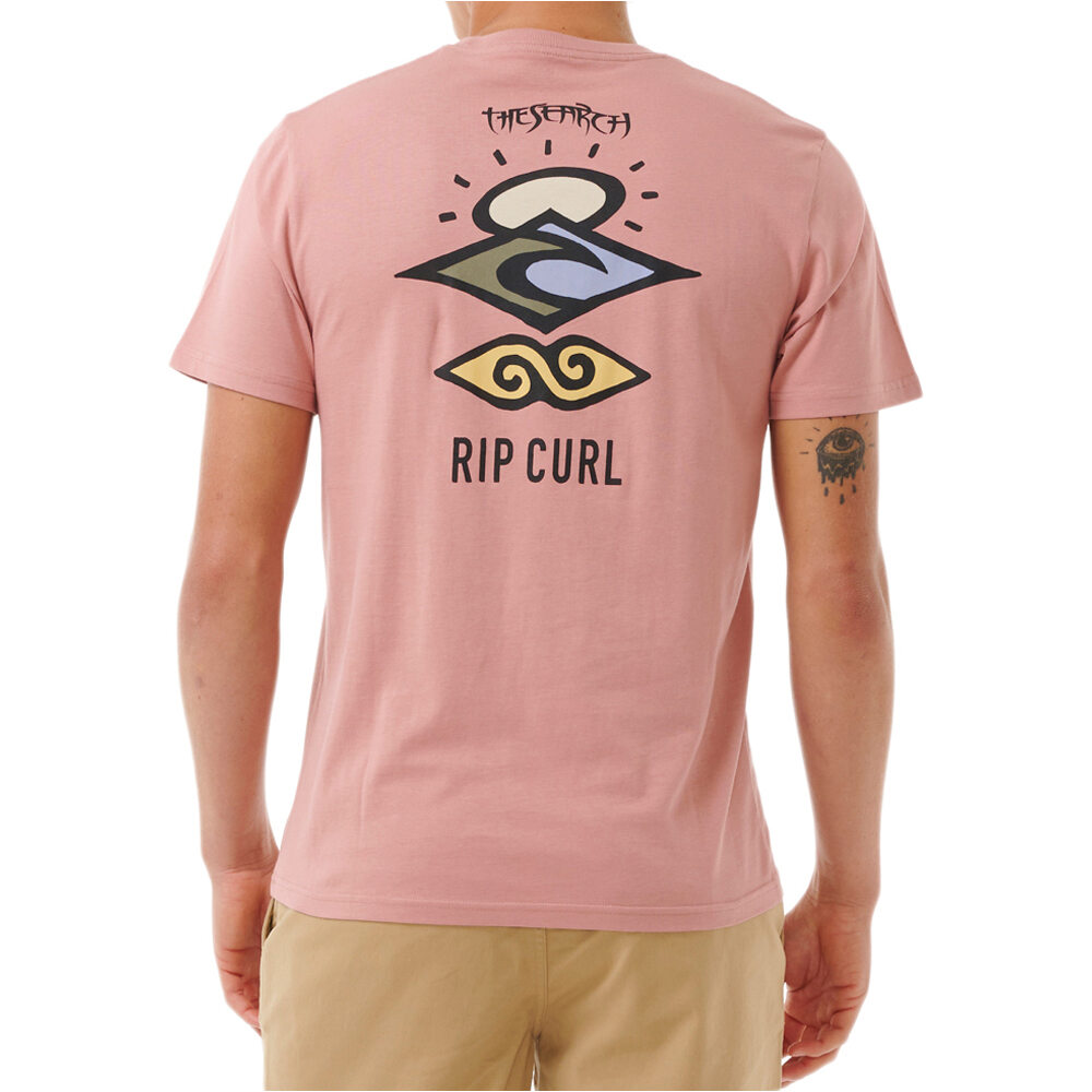 Rip Curl camiseta manga corta hombre SEARCH ICON TEE vista detalle