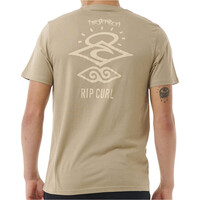 Rip Curl camiseta manga corta hombre SEARCH ICON TEE vista trasera